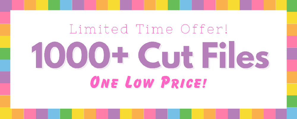 Unlimited Cut Files for One Low Price!